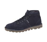 Grafters Women's Heritage Suede Monkey Boots in Navy | Size: 8 Grafters Navy 8