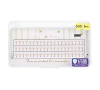 Grafting False Eyelashes Thick Mixed Red 5D Eyelash Extensions Soft Light Reusable Beauty Tool for Party Daily Use 0.05C 8mm 9mm 10mm 11mm 12mm 13mm 3 Rows per Box (MR-083 0.05C 9mm)