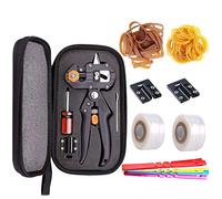 Grafting Tool Set, Grafting Tools Pruner Kit And Biodegradable Grafting Tape Set, Professional Nursery Grafting Tool, Gardening Bonsai Tools For Fruit Trees Rose Secateurs (Black)