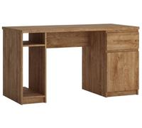 Grafton Oak Effect Double Pedestal Desk