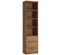 Grafton Oak Effect Narrow 3 Drawer Bookcase