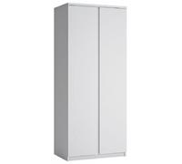 Grafton White 2 Door Wardrobe