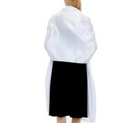 Gragengs Shawls and Wraps for Women Evening Dresses Satin Scarf Extra Long Wedding Bridal Party Bright Stole