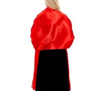 Gragengs Shawls and Wraps for Women Evening Dresses Satin Scarf Extra Long Wedding Bridal Party Bright Stole