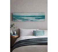 Graham & Brown Abstract Shores Printed Canvas Grey