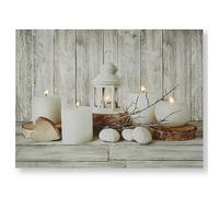 Graham & Brown Art For The Home Coastal Treasures Led Canvas Wall Art Brown
