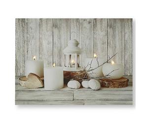 Graham & Brown Art For The Home Coastal Treasures Led Canvas Wall Art Brown