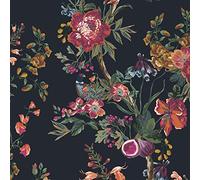 Graham & Brown Joules Forest Chinoiserie French Navy Wallpaper | Easy Paste The Wall Application | Navy Floral Design | Eco Friendly