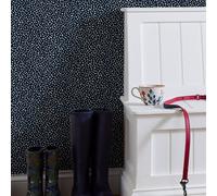Joules Guinea Spot French Navy Wallpaper - 10m x 52cm