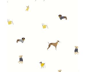 Graham & Brown Joules Harbour Dogs Creme Wallpaper