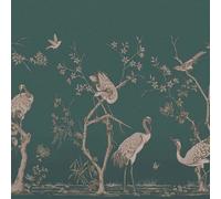 Graham & Brown Mural Grazing Cranes Mural 124769FXST