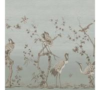Graham & Brown Mural Grazing Cranes Mural 124777FXST