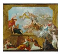 Graham & Brown Mural Sleter: A Representation of the Liberal Arts 119093FXST