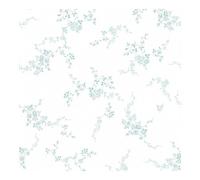 Graham & Brown Shabby Chic by Rachel Ashwell Butterflies Duck Egg Floral Wallpaper | Paste The Wall | Duck Egg Floral | Eco-Friendly