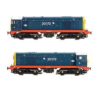 Graham Farish 371-042 Class 20/0 Headcode Box 20172 Redmire BR Blue (Red Solebar) N Gauge