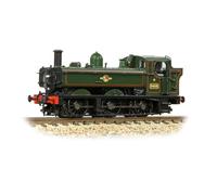 Graham Farish 371-987A GWR 64XX Pannier Tank 6408 BR Lined Green Late Crest N