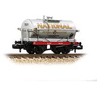 Graham Farish 373-650B 14T Tank Wagon National Benzole Silver 757 N Gauge