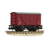 Graham Farish 373-740A BR 10T Meat Van BR Crimson N Gauge