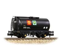 Graham Farish 373-778B BR 45T TTA Tank Wagon Shell/BP Black 3410 Era 6 N Gauge