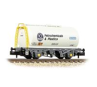 Graham Farish 373-789 BR 45T TTA Tank Wagon ICI Petrochemicals White ICIA54360 Era 7 N Gauge