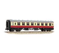 Graham Farish 374-060E BR Mk1 SK Second Corridor BR Crimson and Cream SC24172 Era 4 N Gauge