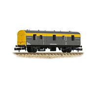 Graham Farish 374-645 BR Mk1 QPV (Ex-CCT) Covered Carriage Truck BR Engineers Grey and Yellow Era 8 N Gauge