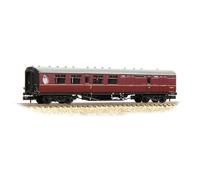 Graham Farish 376-277A LNER Thompson Brake 2nd Corridor Coach BR Maroon E16859E N Gauge