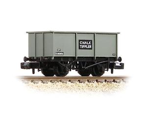 Graham Farish 377-276B BR 27T Steel Tippler Wagon BR Grey Chalk B380856 N Gauge