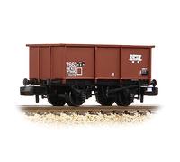 Graham Farish 377-278B BR 27T Steel Tippler Wagon BR Bauxite (TOPS) [WL] B386096 N Gauge