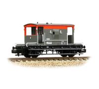 Graham Farish 377-535B BR 20T Brake Van BR Railfreight Red and Grey N Gauge