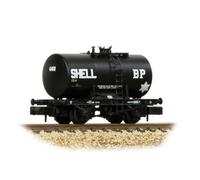 Graham Farish 378-004 20T Anchor-Mounted Tank Wagon Shell BP Black 6401