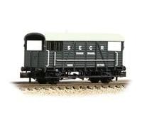 Graham Farish 378-025A SE and CR 25T Dance Hall Brake Van SE and CR Grey