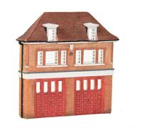 Graham Farish 42-240 Scenecraft Low Relief Fire Station (Pre-Built)