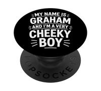 Graham Funny Joke Humor Men Brother Uncle Son Friend Boy PopSockets Adhesive PopGrip