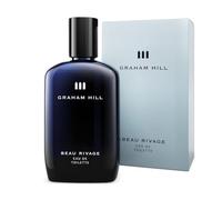 GRAHAM HILL Beau Rivage Perfume for Men 100ml - Aromatic Fragrance for Him with Top Notes of Amber, Bergamot, Lemon, Grapefruit, Cedarwood - Mediterranean Long Lasting Men's Eau de Toilette