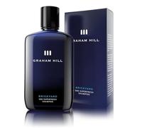 GRAHAM HILL Brickyard 500 Superfresh Hair Shampoo for Men 250 ml - Universal Daily Use Shampoo with Panthenol and Caffeine | Vegan Formula for All Hair Types