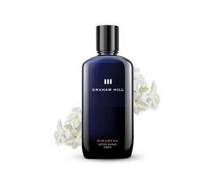 GRAHAM HILL Mirabeau Mens Aftershave Tonic, After shave for Mens with Indian Prickly-Pear Extract, Allantoin, and Fresh Mint, Calms and Moisturises, Vegan Aftershave Men 100 ml