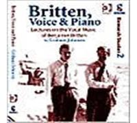 Graham Johnson Britten, Voice & Piano Paperback Book Graham Johnson Multicolor