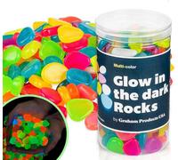 Graham Products Glowing Rocks 190-Piece Glow-In-The-Dark Pebbles
