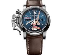 Graham Watch Chronofighter Vintage Nose Art Chloe Limited Edition - Blue GR-786