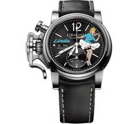 Graham Watch Chronofighter Vintage Nose Art Linda Limited Edition - Black GR-784