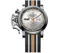 Graham Watch Chronofighter Vintage Pulsometer Limited Edition - Silver GR-819