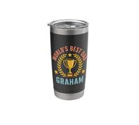 Graham World's Best Dad Fathers Day Birthday Stainless Steel Insulated Tumbler