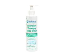 Grahams Natural Intensive Therapy Body Wash - for Eczema, Psoriasis, Sensitive, Dry & Itchy Skin - Hypoallergenic, Steroid-Free, Fragrance & Soap-Free, Gentle, Soothing & Moisturising, 250ml