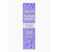 Grahams Natural Moisturising Psoriasis Cream | For Body, Face & Scalp Psoriasis Treatment | Calendula, Manuka Honey, Urea | Scale, Dry Skin & Itch Relief | Clinically Proven, Steroid-Free (1 x 75 g)