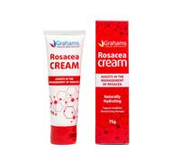 Grahams Natural Rosacea Cream - Clinically Proven Anti-Redness Treatment for Face to Soothe, Moisturise, Hydrate & Calm Sensitive Rosacea-Prone Skin -