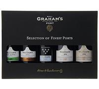 Graham's Port Selection Presentation Pack (White Port, LBV Port, Reserve Port, 10 Year Old Tawny Port, 20 Year Old Tawny Port), 20 cl, (Case of 5) (Pack of 6)
