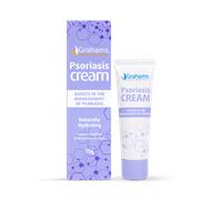 Grahams Natural Moisturising Psoriasis Cream | For Body, Face & Scalp Psoriasis Treatment | Calendula, Manuka Honey, Urea | Scale, Dry Skin & Itch Relief | Clinically Proven, Steroid-Free (1 x 75 g)