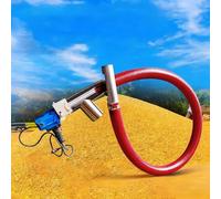 Grain Conveyor Auger Screw Pumping Machine for Small Particles, 100-200 KG/Min Capacity for Cement, Fertilizer, Gravel - Ideal for Feeding and Transferring Grain