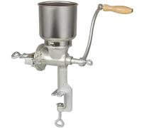 Grain Grinder, Heavy Duty Grain Mill Grinder with High Hoppers, Manual Wheat with Hand Crank for Corn, Rice, Soybeans, Pepper, Chickpeas